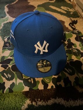 Jae Tips New Era Royal Blue New York Yankees Fitted 59FIFTY Cap